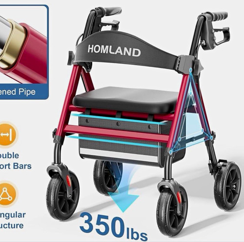 Homland wheel rollator - homland, 4-wheel
