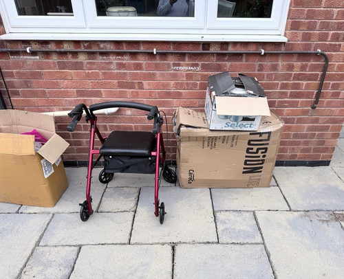 Careco wheel rollator walker - 4-wheel,