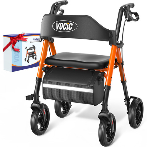 Vocic rollator walker seat - vocic, w/
