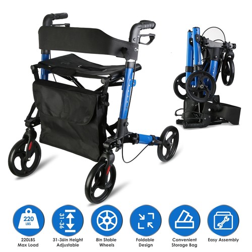Rollator walker seat - walker, &