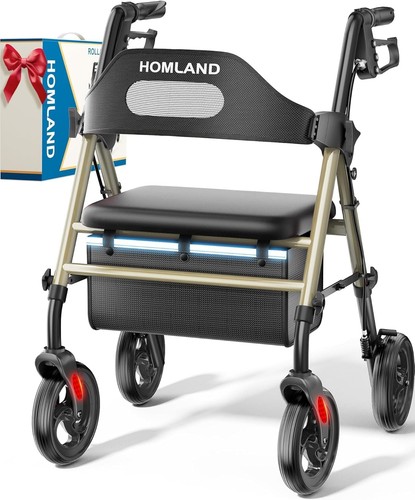 Foldable rollator walker - foldable,