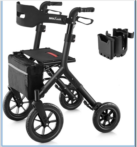 Maxwalk rollator walker with - maxwalk,
