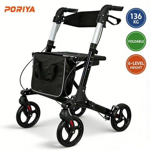 Folding rollator lightweight - folding,