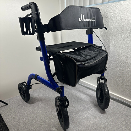 Henmnii wheel rollator - 4-wheel,