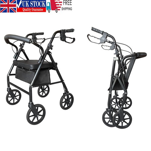 Folding rollator elder - rollator,