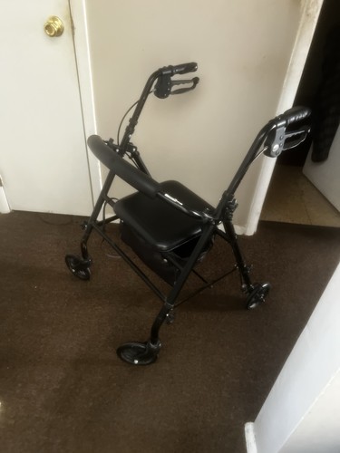 Black wheel foldable - 4-wheel,