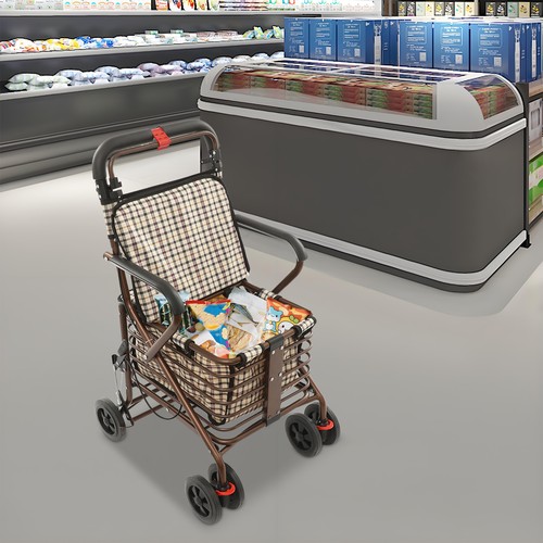Foldable rolling walker - foldable,