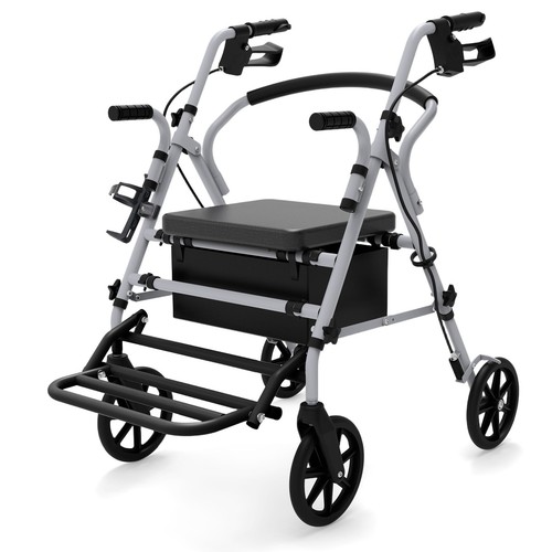 Rollator walker - 2-in-1,