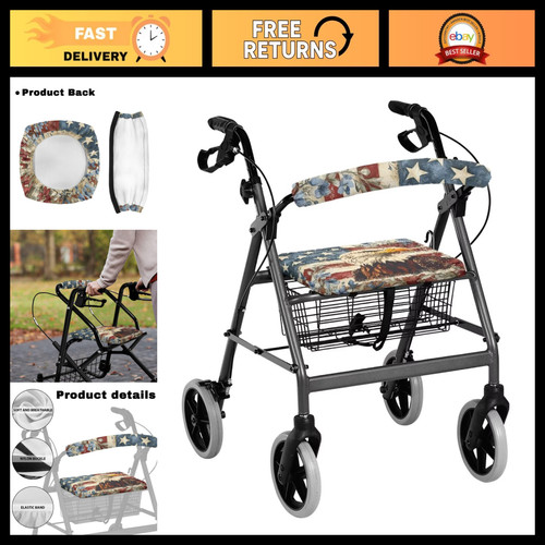 Pack rollator walker seat - 2-pack,