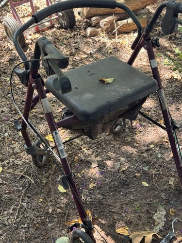 Walker aluminum wheel - aluminum, 4-wheel