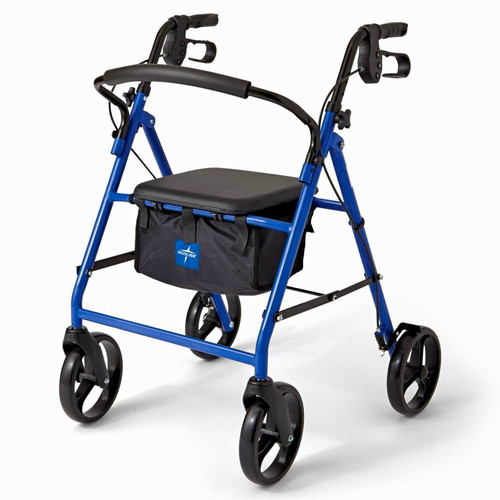 Medline wheel blue aluminum - 4-wheel,