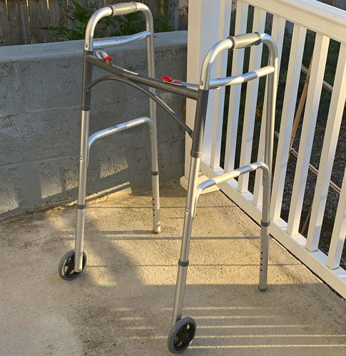 Foldable adjustable height - adjustable,