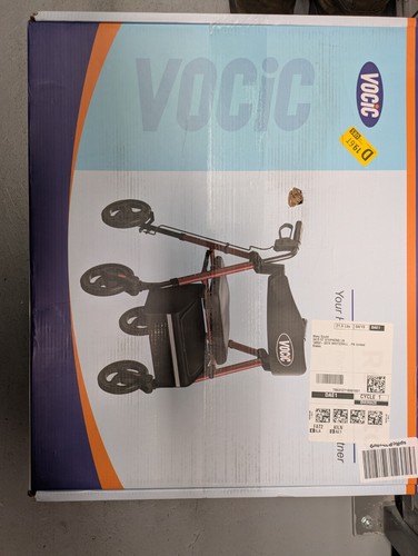 Vocic upright walker - walker, with