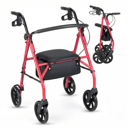 Rollator walker with - 2-in-1,