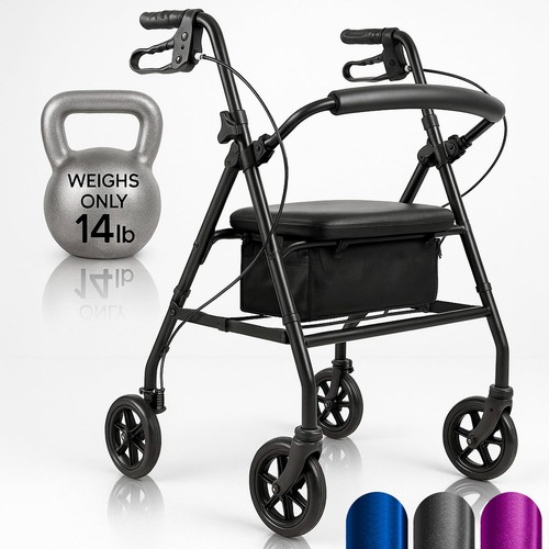 Upright walker rollator - walker,