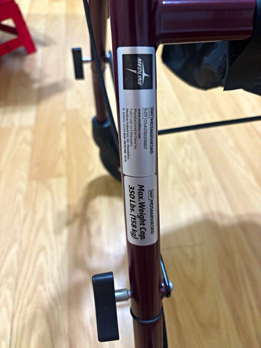 Medline wheel rollator - medline, 4-wheel