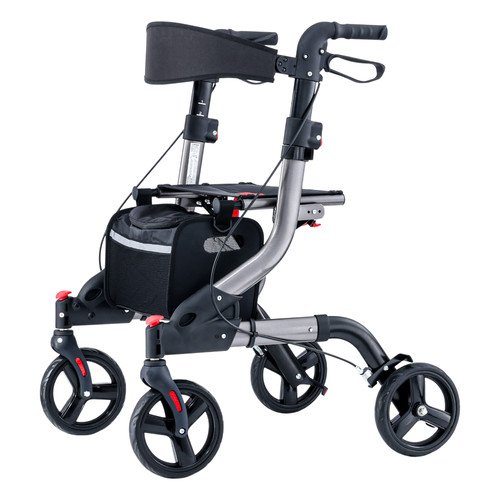 Rollator walker seniors - walker, 4x