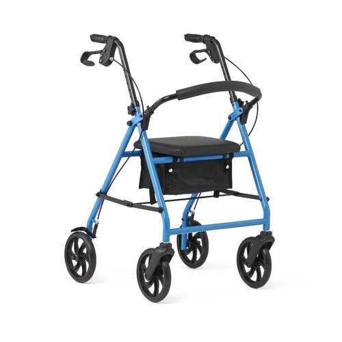 Medline steel rollator - rollator, walker