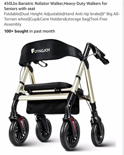 Flyingjoy heavy duty rollator - flyingjoy,