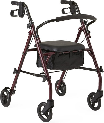 Medline steel rollator walker - rollator,