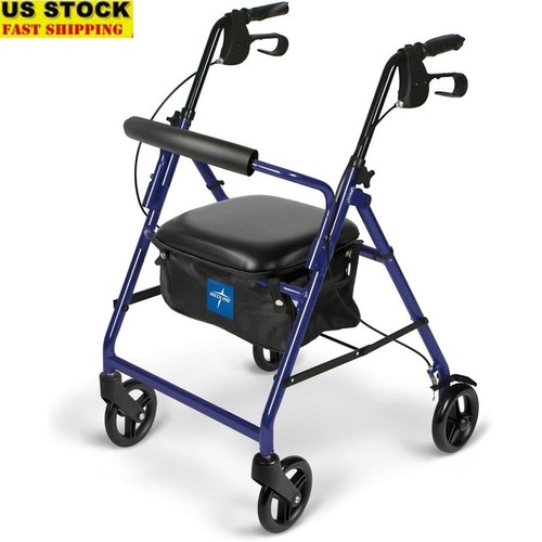 Folding lightweight rollator - folding,