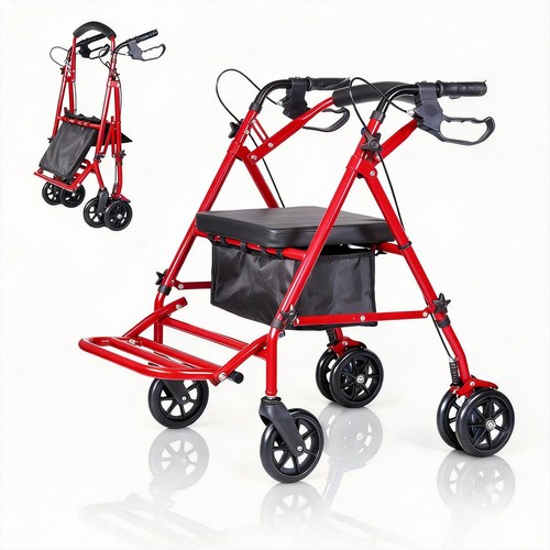 Rollator walker transport - walker,
