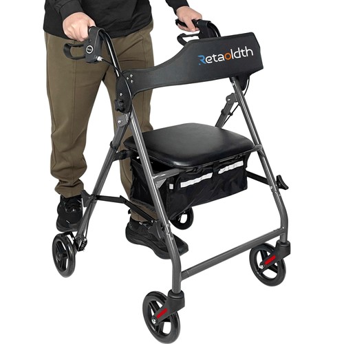 Retaoldth foldable rollator - foldable,