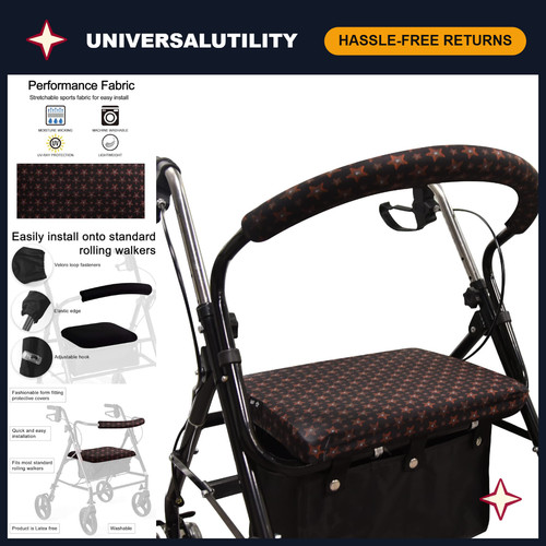 Rollator walker seat - rollator,