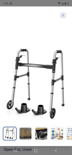 Loyoda folding walker with - walker, 2