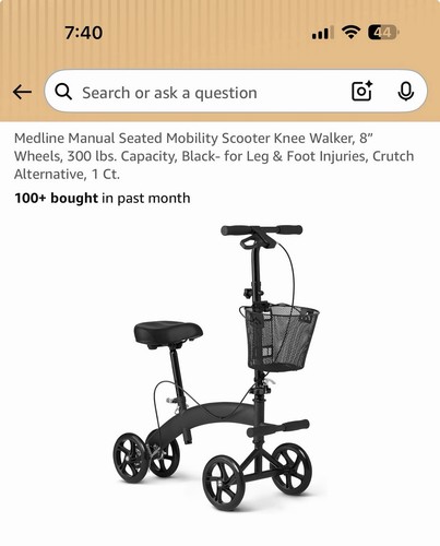 Seated walker - seated,