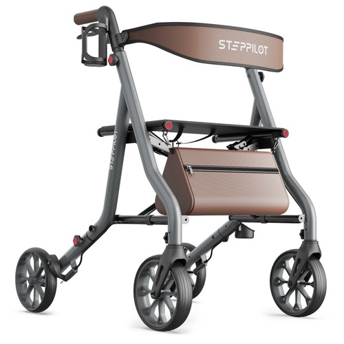 Foldable rollator walker - foldable,