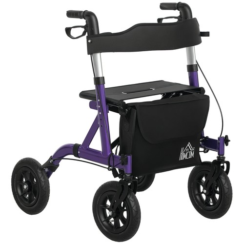 Homcom rollator walker with - homcom,