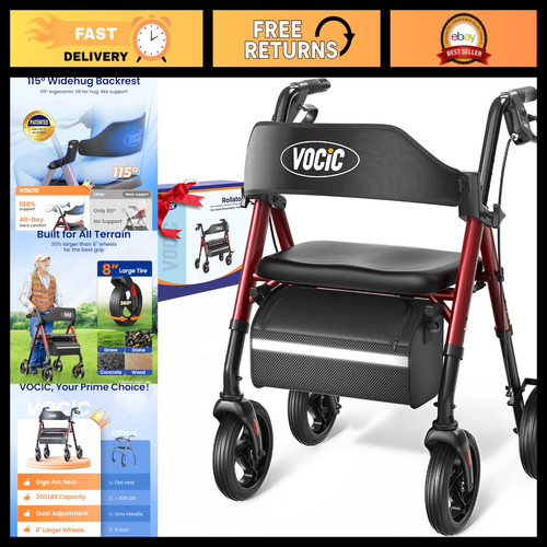 All terrain rollator walker - rollator,