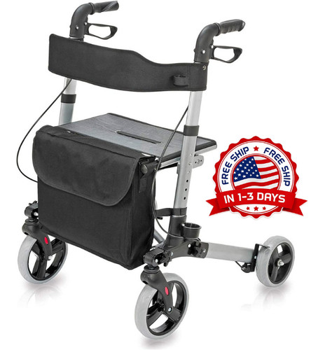 Lightweight rollator walker - rollator,