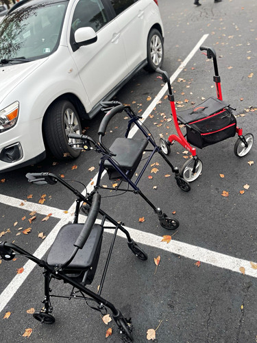 Drive wheel rollator - f-22, 4-wheel