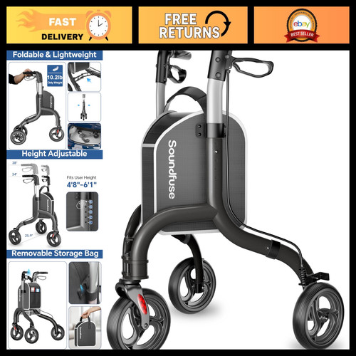 Lightweight foldable wheel - lightweight, 3-wheel