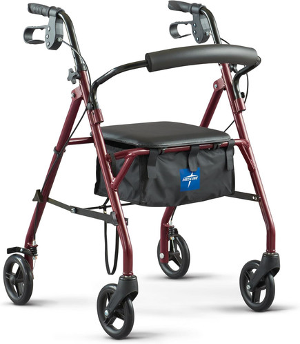 Steel rollator walker - walker, with