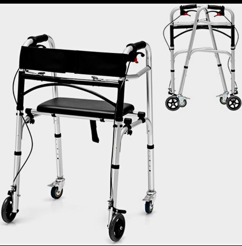 Goplus folding rollator - folding, walker