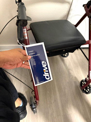 Drive wheel rollator walker - drive,
