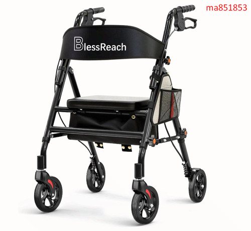 Lightweight foldable rollator - lightweight,