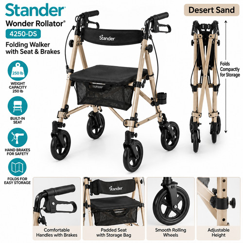 Stander wonder rollator - stander,