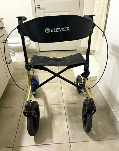 Elenker wheel rollator - 4-wheel,
