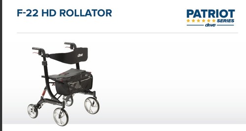 Drive medical rollator walker - drive,